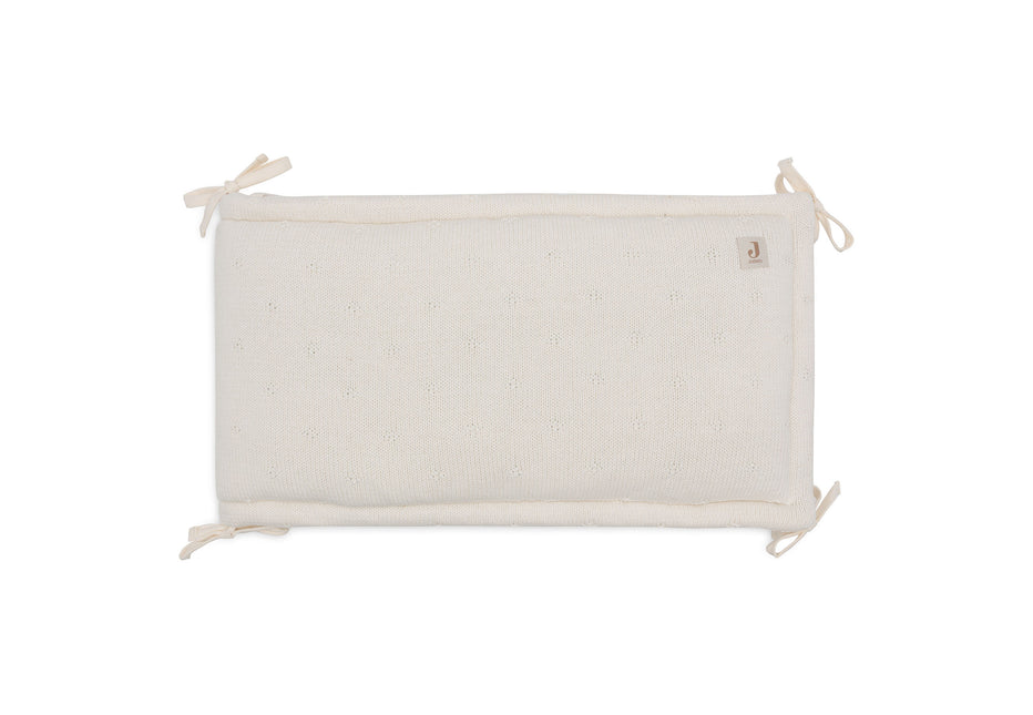 <tc>Jollein</tc> Box-Stoßstange Cosy Knit Ivory 1080 X 30 cm