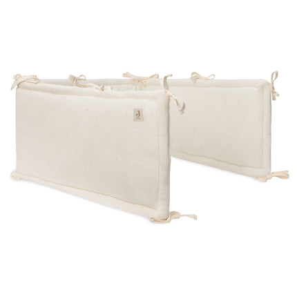 <tc>Jollein</tc> Box-Stoßstange Cosy Knit Ivory 1080 X 30 cm