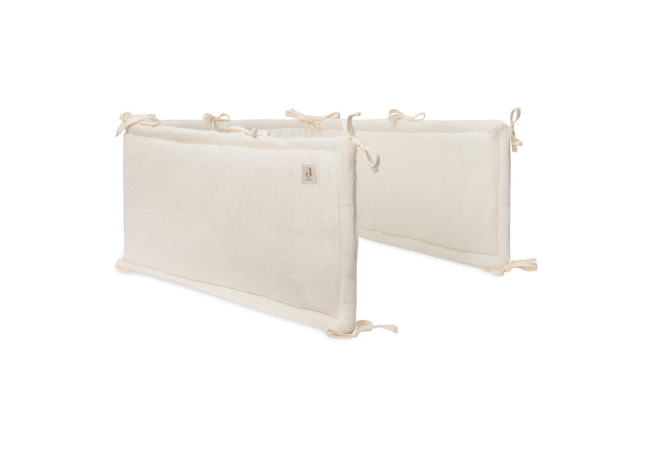 <tc>Jollein</tc> Box-Stoßstange Cosy Knit Ivory 1080 X 30 cm