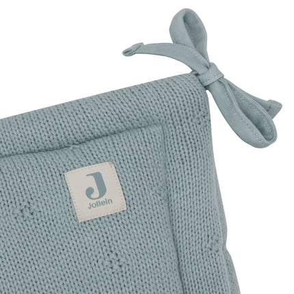 <tc>Jollein</tc> Box-Stoßstange Cosy Knit Sea Green 180 X 30 cm