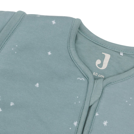 <tc>Jollein</tc> Babyschlafsack mit abnehmbarem Ärmel Rund Twinkling Sea Green 60Cm