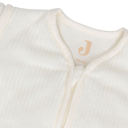 <tc>Jollein</tc> Babyschlafsack mit abnehmbarem Ärmel Rundrippe Elfenbein