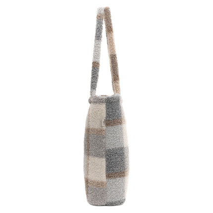 <tc>Jollein</tc> Wickeltasche Check Boucle Shopper