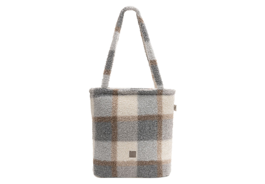 <tc>Jollein</tc> Wickeltasche Shopper Check Boucle