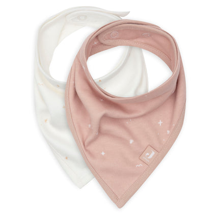 <tc>Jollein</tc> Lätzchen Bandana Twinkling Wild Rose 2pcs