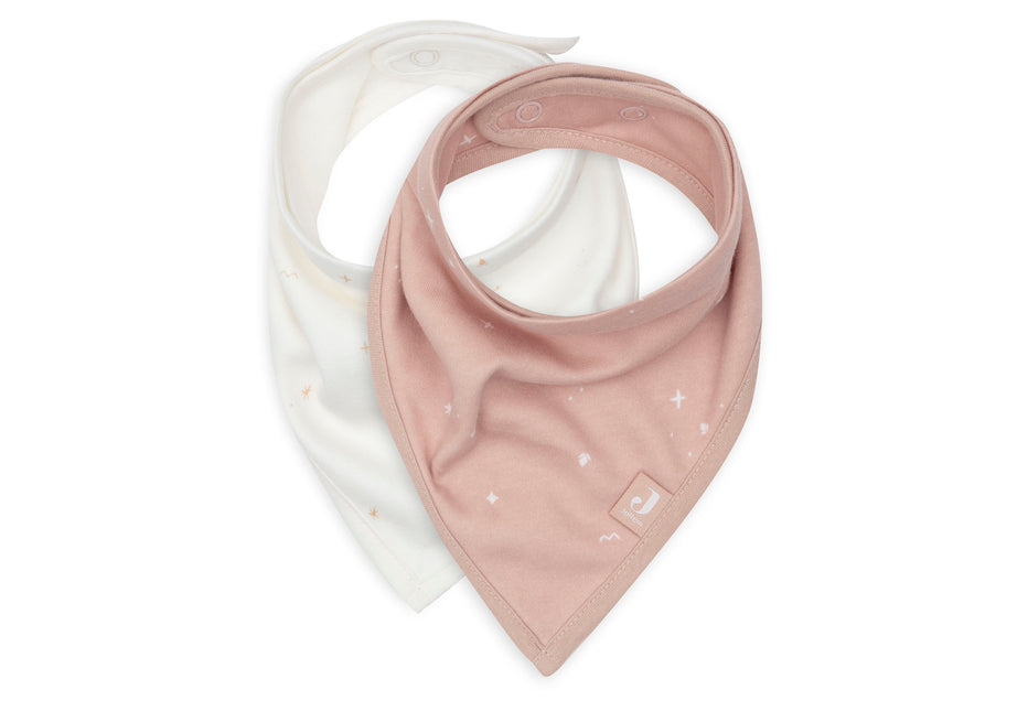 <tc>Jollein</tc> Lätzchen Bandana Twinkling Wild Rose 2pcs