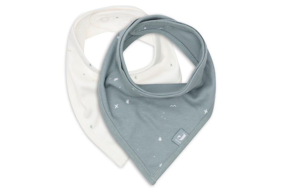 <tc>Jollein</tc> Lätzchen Bandana Twinkling Sea Green 2pcs