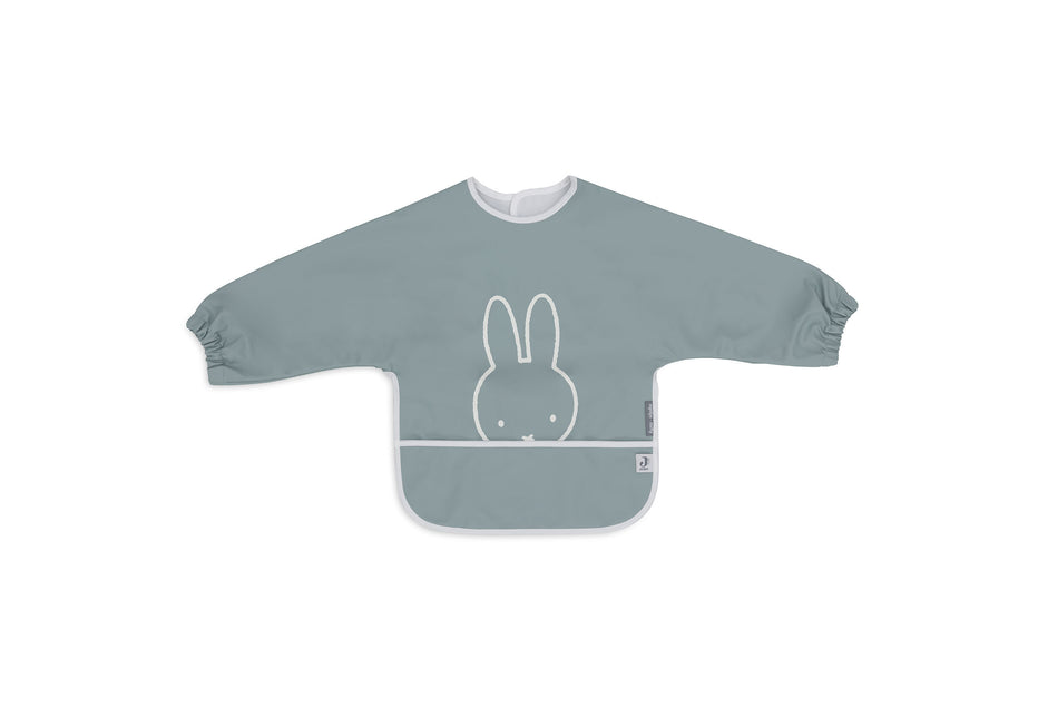 <tc>Jollein</tc> Lätzchen Wasserdicht Miffy Peekaboo Meer Grün Mit Ärmeln