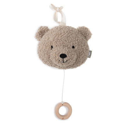 <tc>Jollein</tc> Musikanhänger Baby Teddybär olivgrün