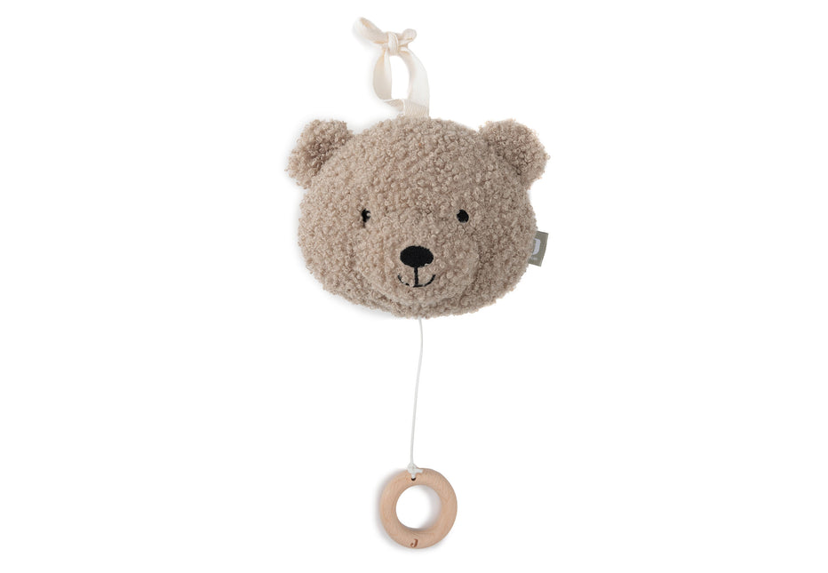 <tc>Jollein</tc> Musikanhänger Baby Teddybär olivgrün