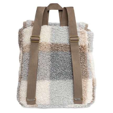 <tc>Jollein</tc> Rucksack Check Boucle