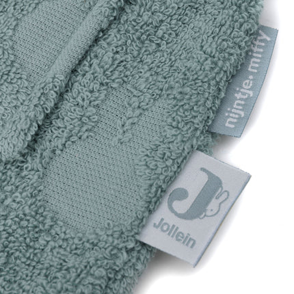 <tc>Jollein</tc> Bademantel Baby Miffy Jacquard Seegrün