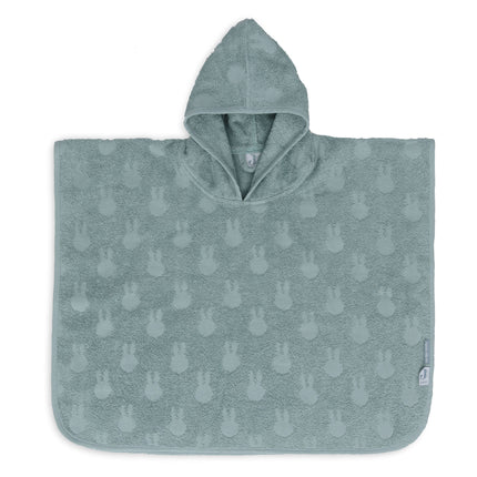 <tc>Jollein</tc> Badeponcho Miffy Jacquard Seegrün