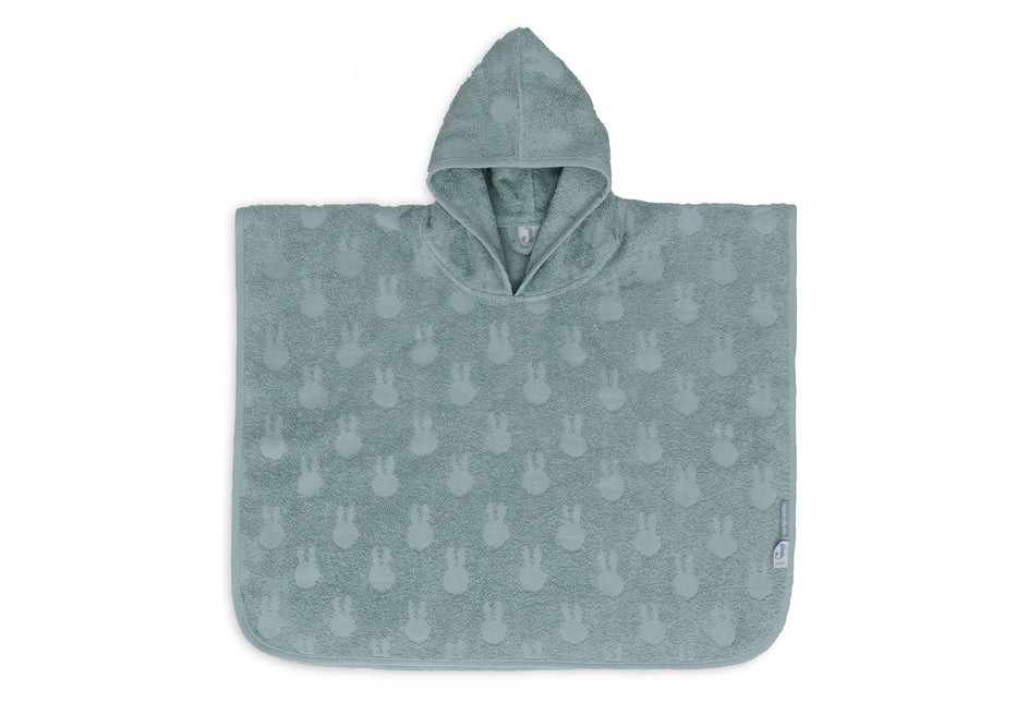 <tc>Jollein</tc> Badeponcho Miffy Jacquard Seegrün