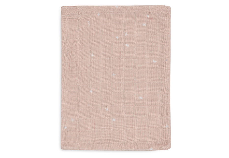 <tc>Jollein</tc> Waschlappen Twinkling Wild Rose 15 X 20 cm 3tlg.