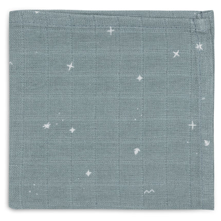 <tc>Jollein</tc> Mundtuch Twinkling Sea Green 31 X 31 cm 3pcs