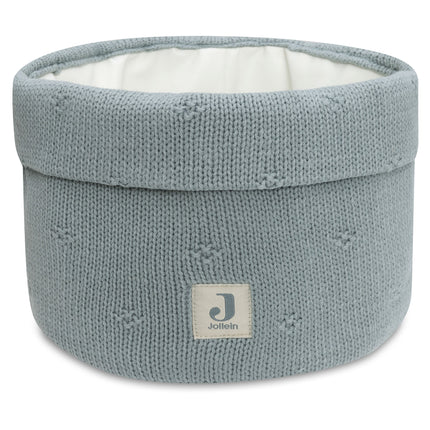 <tc>Jollein</tc> Warenkörbchen Cosy Knit Sea Green