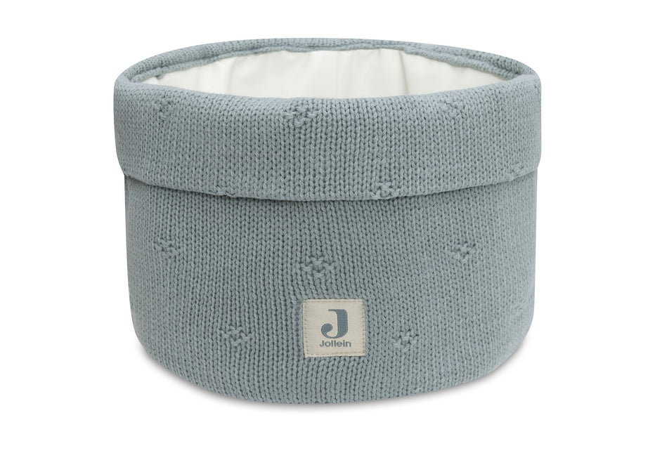 <tc>Jollein</tc> Warenkörbchen Cosy Knit Sea Green