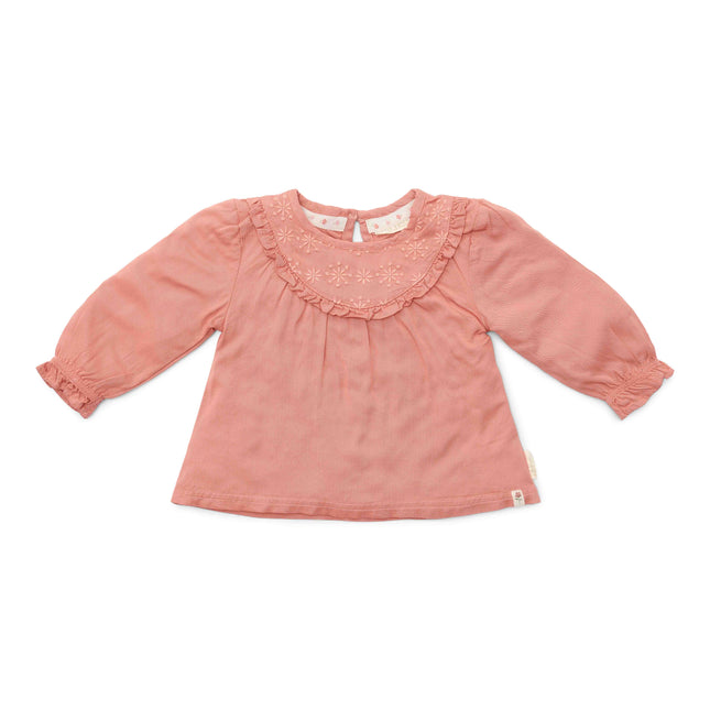 Little Dutch Winterbluse für Kleinkinder, Mädchen, warmes Rosa