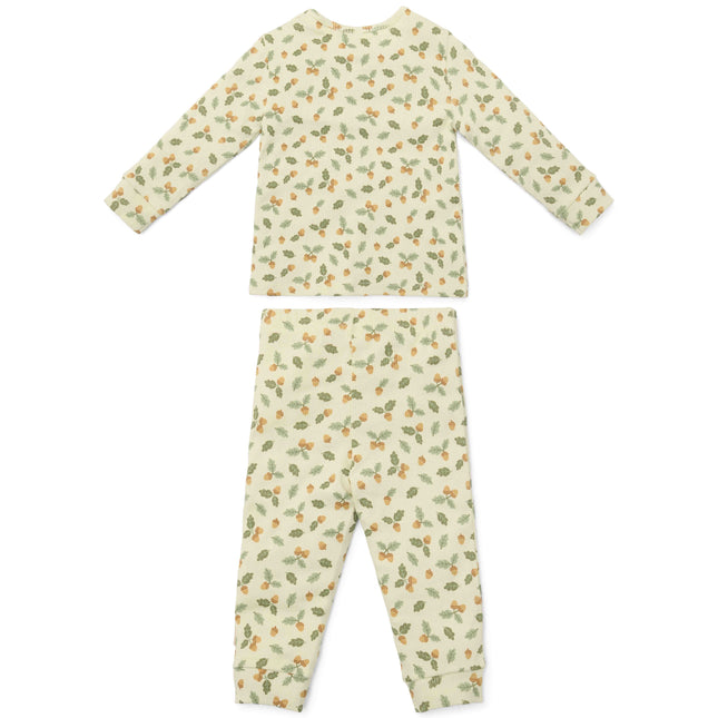 Little Dutch Zweiteiliger Pyjama mit Waldblättern