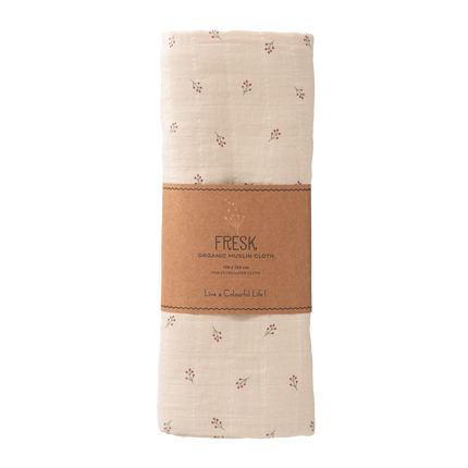 <tc>Fresk</tc> Swaddle 120x120 cm Beeren