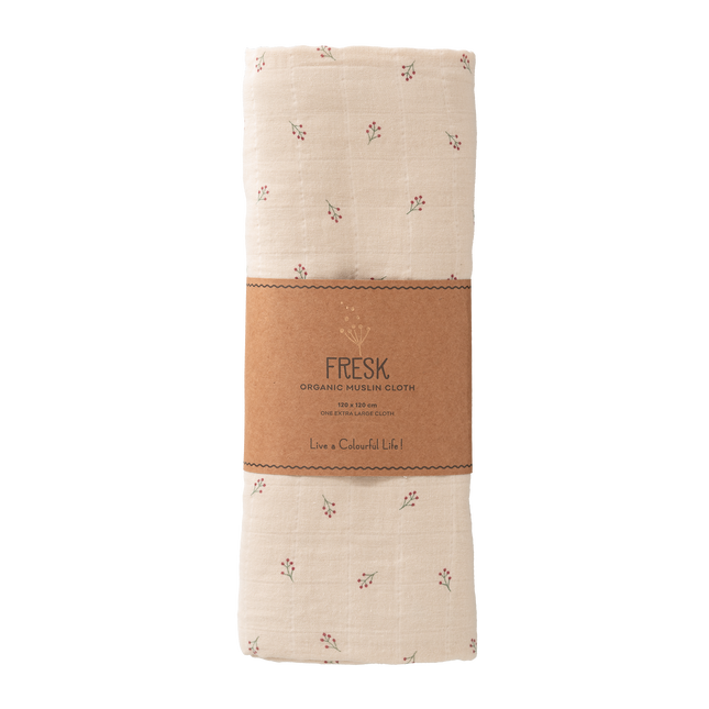 <tc>Fresk</tc> Swaddle 120x120 cm Beeren