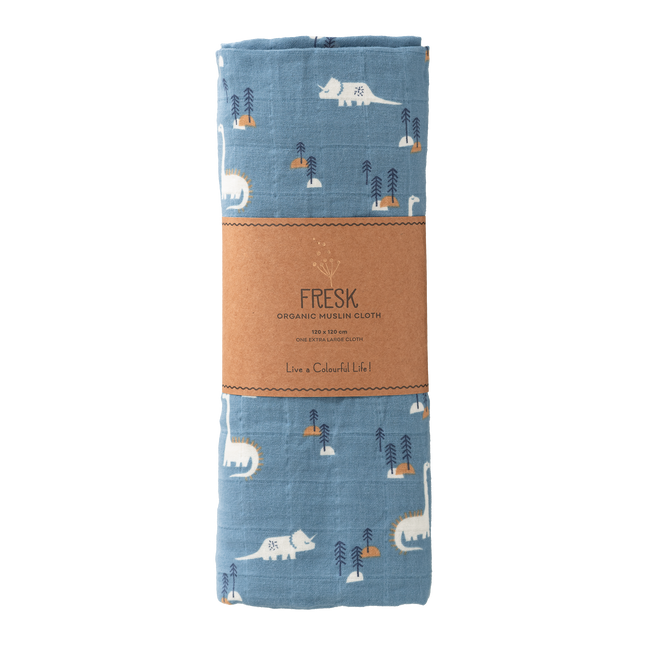 <tc>Fresk</tc> Swaddle 120x120 cm Dino