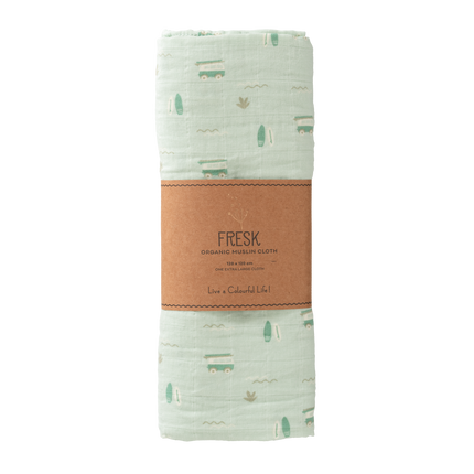 <tc>Fresk</tc> Swaddle 120x120 cm Surf Boy