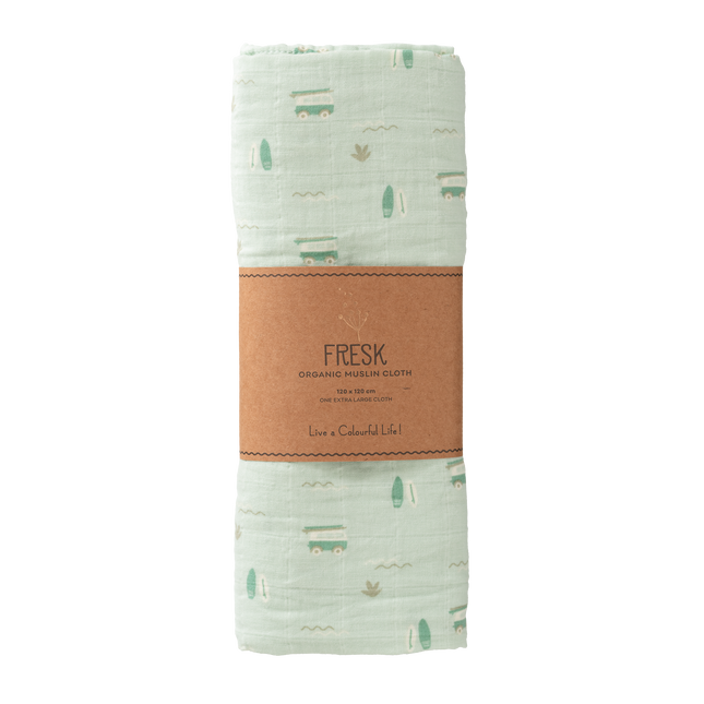 <tc>Fresk</tc> Swaddle 120x120 cm Surf Boy