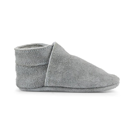 <tc>Baby Dutch</tc> Babyshoes Uni Grau Wildleder