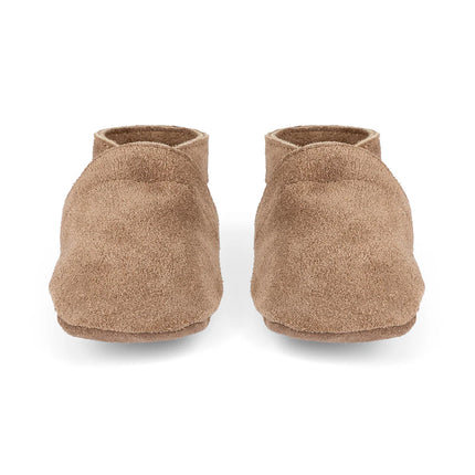 <tc>Baby Dutch</tc> Babyshoes Uni Kaki Braun Wildleder