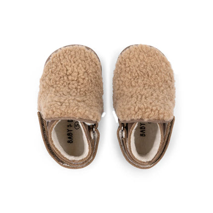 <tc>Baby Dutch</tc> Teddie Baby Schuhe Braun