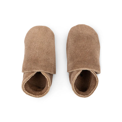 <tc>Baby Dutch</tc> Babyshoes Uni Kaki Braun Wildleder