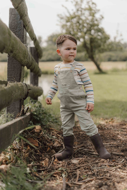 Little Dutch Winter-Latzhose für Kleinkinder, Jungen, Grün