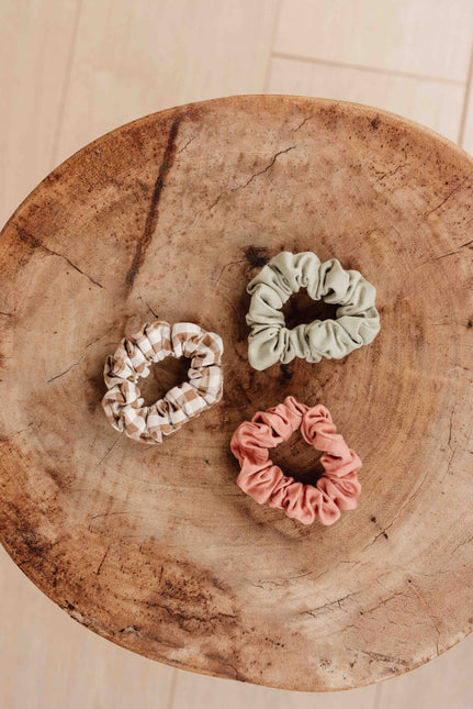 Little Dutch Winter-Scrunchie für Kleinkinder, Mädchen, 3er-Pack, mehrfarbig