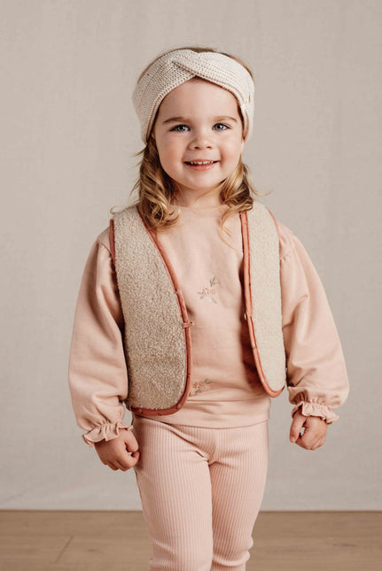 Little Dutch Kleinkind-Mädchen-Winterpullover Soft Rose