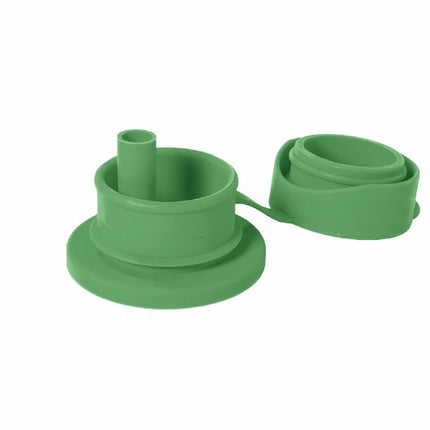 Pura big mouth silicone Sport Rietje - moss