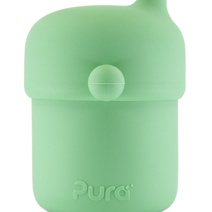 Pura my-my™ silicone tuitbeker 150 ml 2-pack  - Mint en Moss