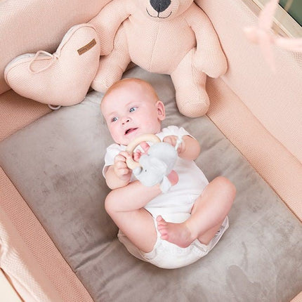 Baby's Only Boxkleed Classic Blush 80x100cm - Baby's Only - Babywinkel - 8719497044641