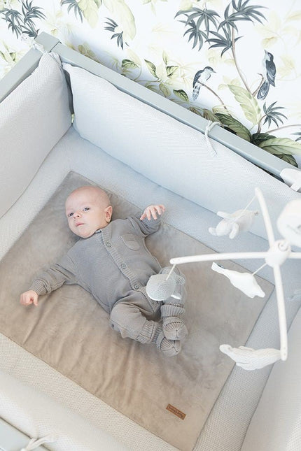 Baby's Only Boxkleed Classic Khaki 75x95cm - Baby's Only - Babywinkel - 8719497044535