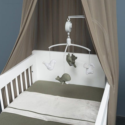 Baby's Only Dekbedovertrek Classic Khaki 80x80cm - Baby's Only - Babywinkel - 8719497044559