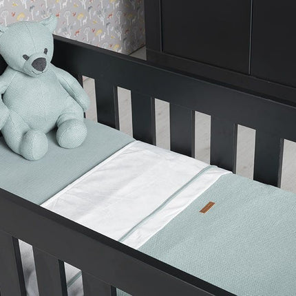 Baby's Only Dekbedovertrek Classic Stonegreen 80x80cm - Baby's Only - Babywinkel - 8719075021095