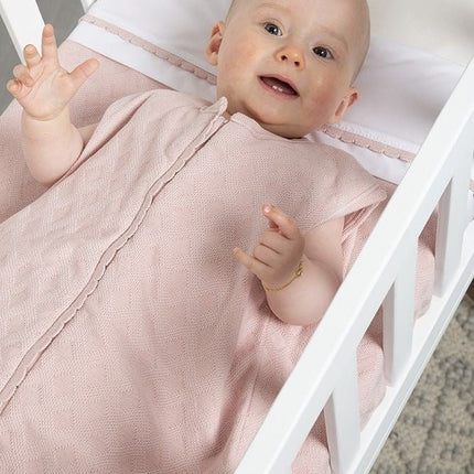 Baby's Only Dekbedovertrek Reef Misty Pink 100x135cm - Baby's Only - Babywinkel - 8720512361032