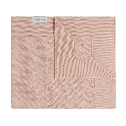 Baby's Only Ledikantdeken Grace Blush 100x135cm - Baby's Only - Babywinkel - 8720791354466