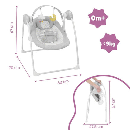 Badabulle Schommel Comfort Candy Zonder Adapter - Badabulle - Babywinkel - 3661276160552