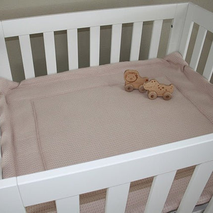 Bamboom Boxkleed Dubbel Soft Soft Pink 86x100cm - Bamboom - Babywinkel - 8054117832988