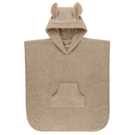 BIBS Badcape Baby Poncho Kangaroo Vanilla - BIBS - Babywinkel - 5713795242306