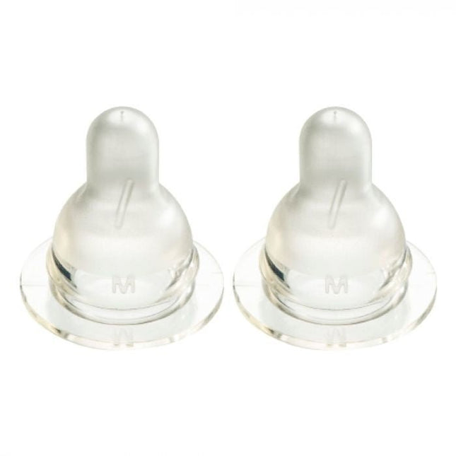 Difrax Flessenspeen Kers M (2 Stuks) - Difrax - Babywinkel - 8711736028207