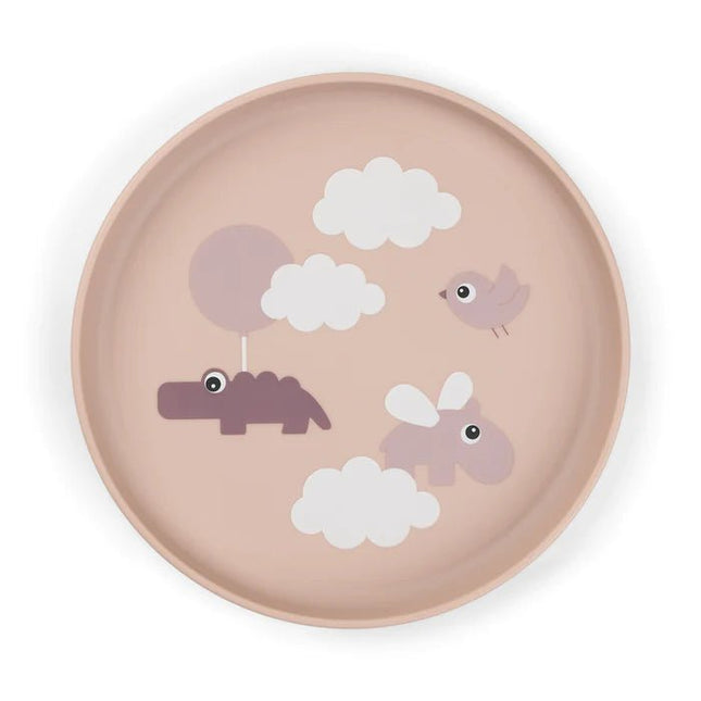 Done by Deer Babybord Happy Clouds Powder Rond - Done by Deer - Babywinkel - 5712643047780