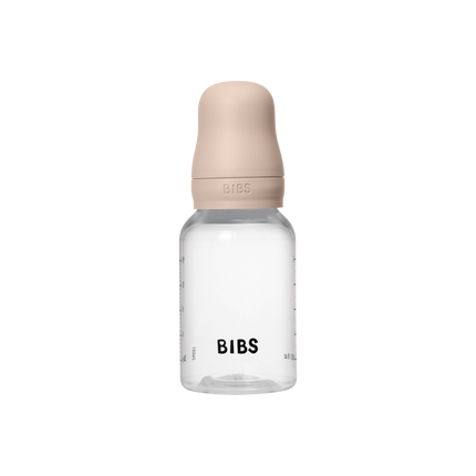 <tc>BIBS</tc> Babyflasche Rund Latex 150ml Slow Flow Blush